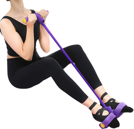 Foot Pedal Resistance Band Elastic Sit-Up