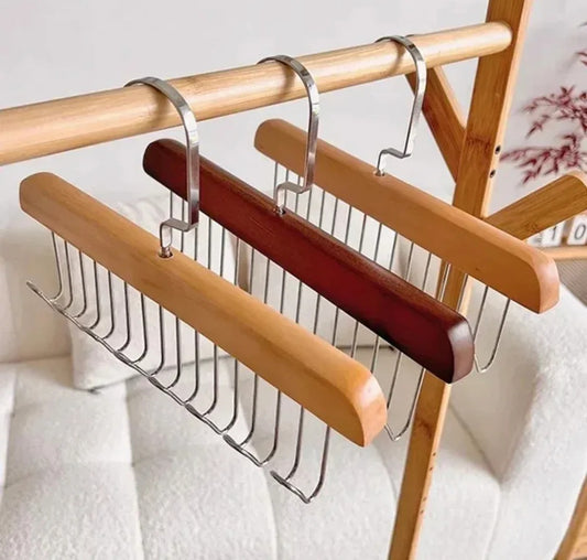 8 Hooks Multi-function Wooden