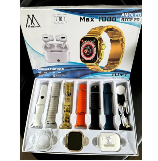 Maixinn Max 1000 Smartwatch Combo