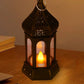 Antique Black candle lamp Creative Gift
