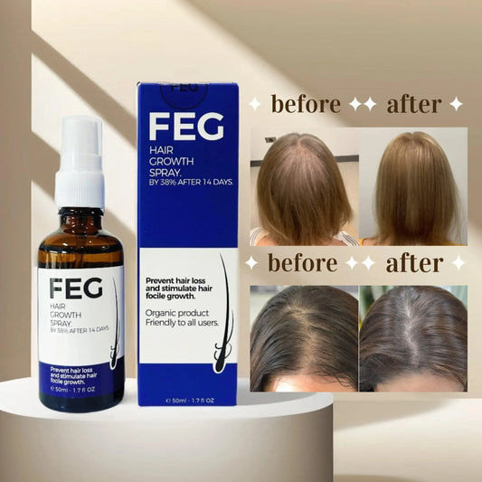 FEG Plus Hair Growth Spray Stimulate Follicles Reduce Hair Fall- 50ML