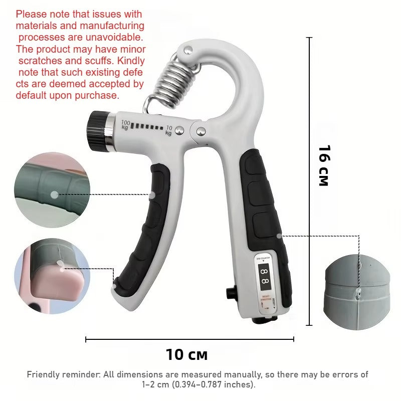 Hand Gripper Exerciser with Counter