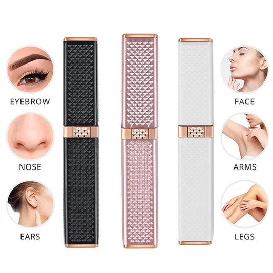 Flawless Facial Hair Remover & Eyebrow Trimmer 2-In-1